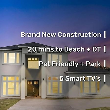 Newly Built Stylish Retreat With Designer Kitchen - Near Park & Beach Corpus Christi Exterior foto